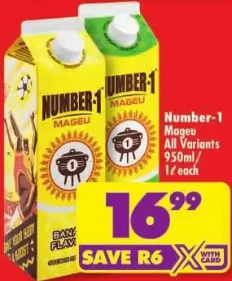 Shoprite Number-1 Mageu offer