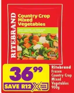 Shoprite Ritebrand Country Crop Mixed Vegetables offer
