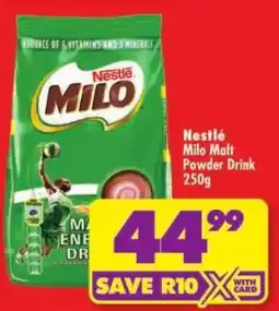 Shoprite Nestlé Milo Malt Powder Drink offer