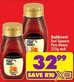 Shoprite Goldcrest Pure Honey offer