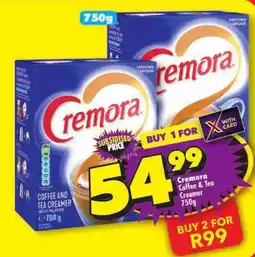 Shoprite Cremora Coffee & Tea Creamer offer