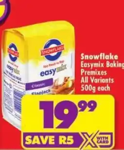 Shoprite Snowflake Easymix Baking Premixes offer