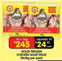 Shoprite GOLDI FROZEN CHICKEN SOUP PACK offer