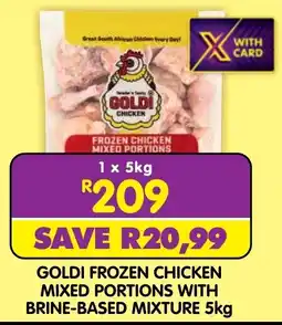 Shoprite Goldi Frozen Chicken Mixed Portions offer