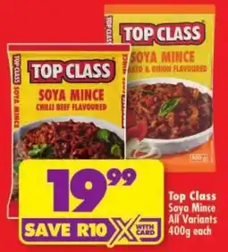 Shoprite Top Class Soya Mince offer