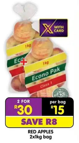 Shoprite Econo Pak Red Apples offer