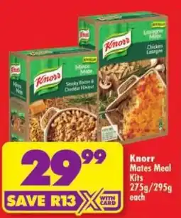 Shoprite Knorr Mates Meal Kits offer