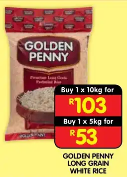 Shoprite GOLDEN PENNY LONG GRAIN WHITE RICE offer