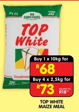 Shoprite TOP WHITE MAIZE MEAL offer