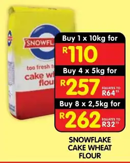 Shoprite SNOWFLAKE CAKE WHEAT FLOUR offer