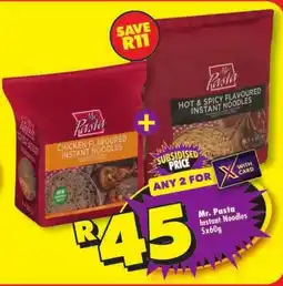 Shoprite Mr. Pasta Instant Noodles offer