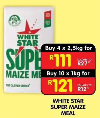White Star Super Maize Meal