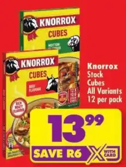 Shoprite Knorrox Cubes offer