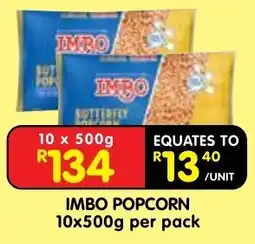 Shoprite IMBO POPCORN offer