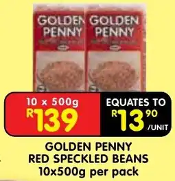 Shoprite Golden Penny Red Speckled Beans offer