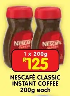 Shoprite NESCAFÉ CLASSIC INSTANT COFFEE offer