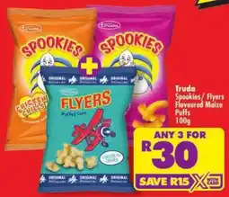 Shoprite Truda Spookies / Flyers Flavoured Maize Puffs offer