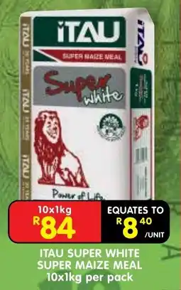Shoprite ITAU SUPER WHITE SUPER MAIZE MEAL offer