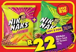 Shoprite NikNaks Maize Snack offer