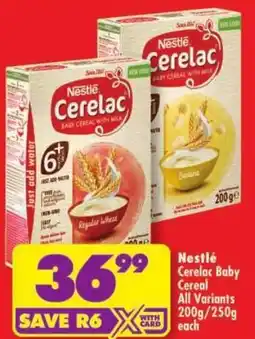Shoprite Nestlé Ceralac Baby Cereal offer