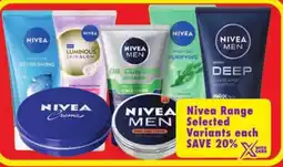 Shoprite Nivea Range offer