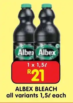 Shoprite ALBEX BLEACH offer