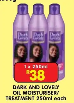 Shoprite Dark and Lovely Oil Moisturiser/Treatment offer