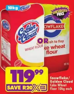 Shoprite Snowflake/Golden Cloud Cake Wheat Flour offer