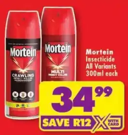 Shoprite Mortein Insecticide offer