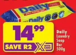Shoprite Daily Laundry Soap Bar offer