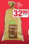 Spar Spar Freshline Potatoes-2Kg Per Pack offer