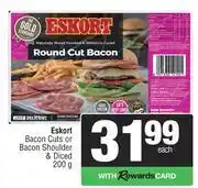 Spar Eskort Bacon Cuts Or Bacon Shoulder & Diced-200g offer