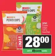 Spar Spar Potato Chips Assorted-For 2 x 120g offer