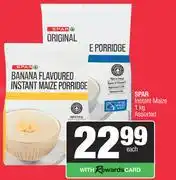 Spar Spar Instant Maize Assorted-1Kg Each offer