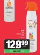 Spar Spar Sola SPF50 Kids Spray-200ml offer