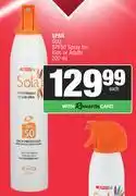 Spar Spar Sola SPF50 Spray For Kids Or Adults-200ml offer
