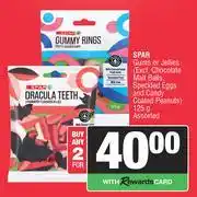 Spar Spar Gums Or Jellies Assorted-For 2 x 125g offer