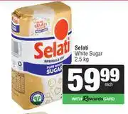 Spar Selati White Sugar-2.5Kg offer