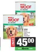 Spar Spar Woof Dog Food Assorted-For 2 x 820g offer