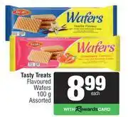 Spar Tasty Treats Flavoured Wafers Assorted-100g offer