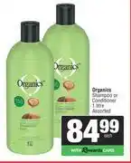 Spar Organics Shampoo Or Conditioner Assorted-1L offer