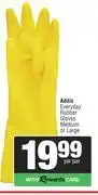 Spar Addis Everyday Rubber Gloves Medium Or Large-Per Pair offer