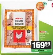 Spar Frozen Mixed Chicken Portions-4Kg