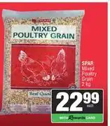 Spar Spar Mixed Poultry Grain-2Kg offer