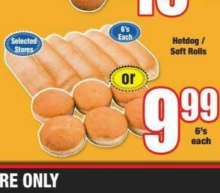 Boxer Hot dog bun offer