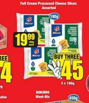 Boxer Clover cheese slices 3 offer