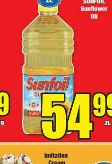 Boxer Sunfoil sunflower oil offer