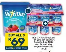 Pick n Pay NutriDay Yoghurt Assorted offer