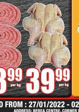 Boxer Chicken offer