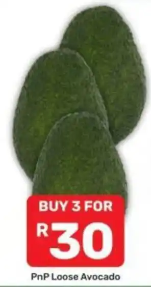 Pick n Pay PnP Loose Avocado offer